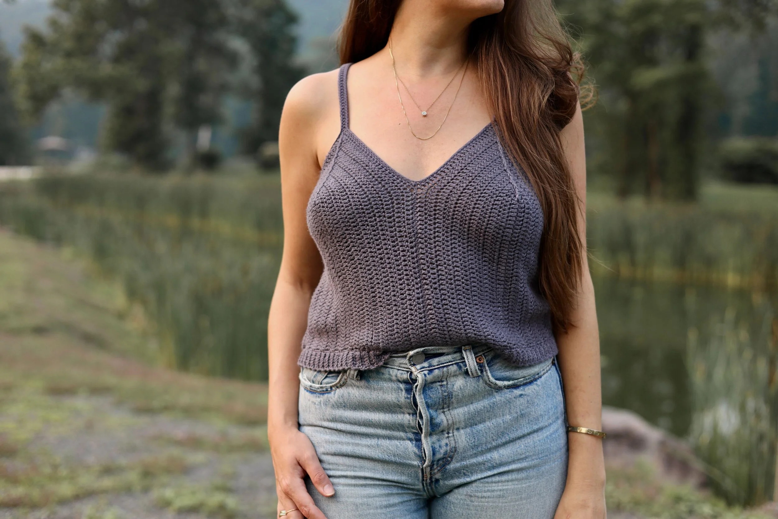 Deco Tank FREE Crochet Pattern — Two of Wands